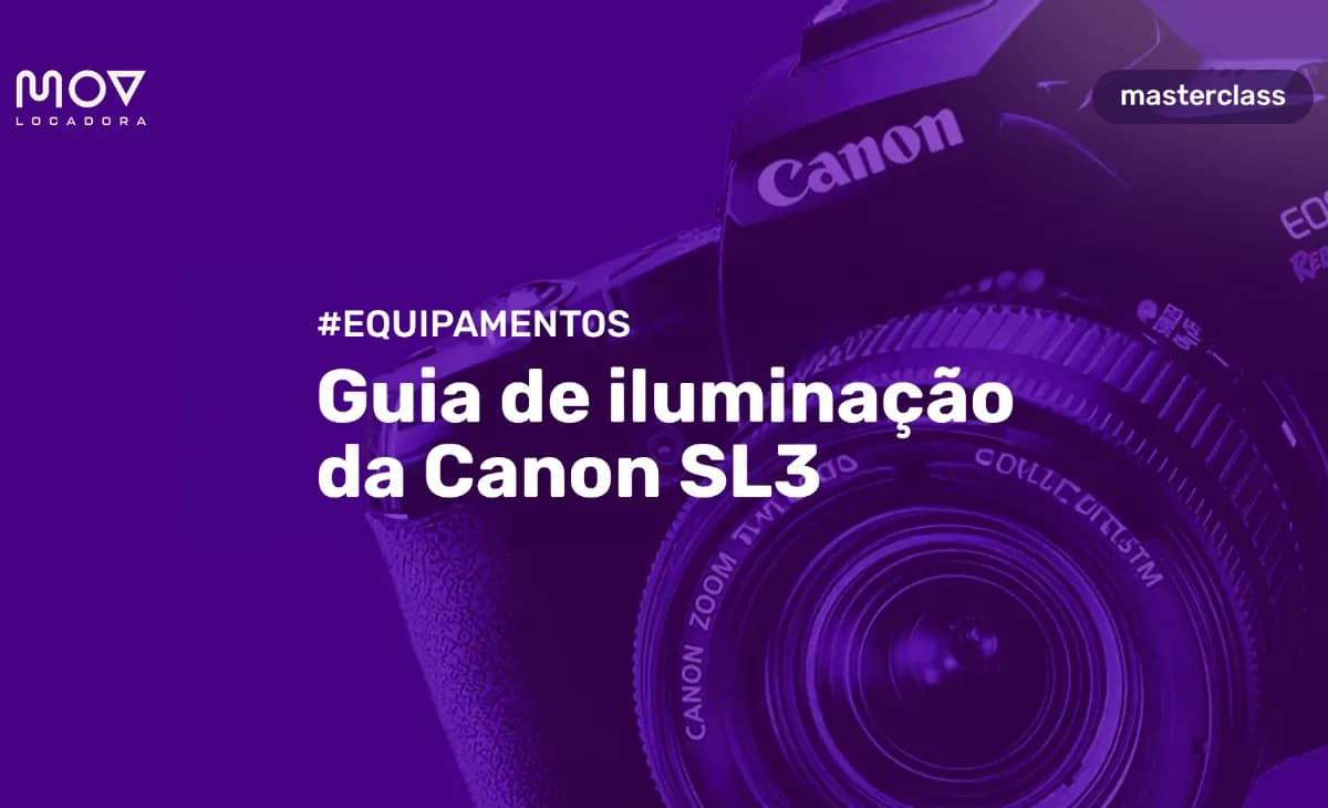 Guia de Operação da Canon SL3
