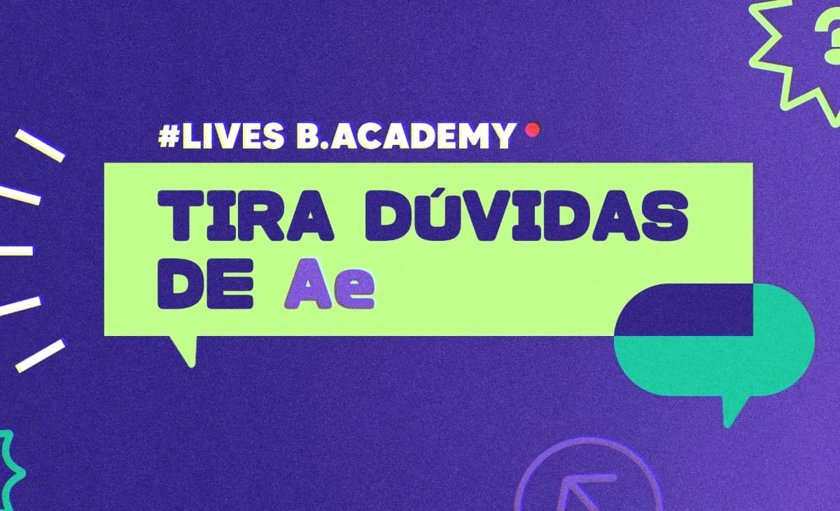 Tira dúvidas de AFTER EFFECTS