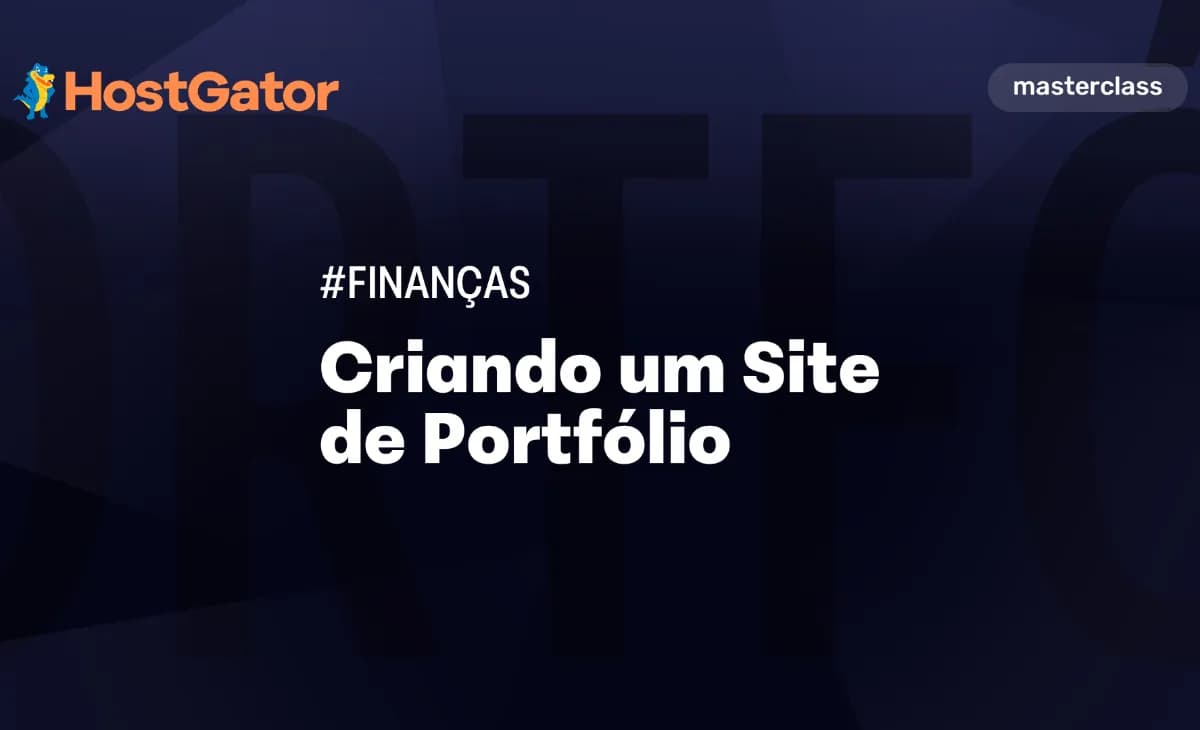 Criando um Site de Portfólio