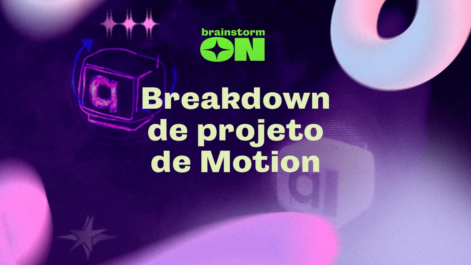 Breakdown de projeto de Motion